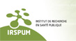 Logo de l'Institut de recherche sur la santé publique de l’Université de Montréal (IRSPUM)